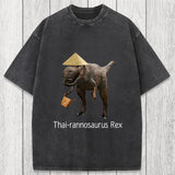 Tokyosol Thai-rannosaurus Rex Washed T-Shirt