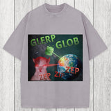 Tokyosol Glerp Glob Meme Washed T-Shirt