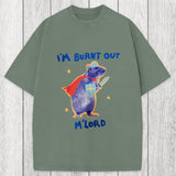 Tokyosol I'm Burnt Out M'lord Washed T-Shirt