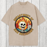 Tokyosol Department Of Bad Decisions Washed T-Shirt