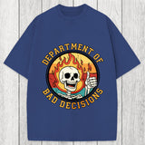 Tokyosol Department Of Bad Decisions Washed T-Shirt