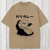 Tokyosol Surfer Sushi Washed T-Shirt