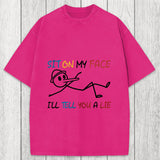 Tokyosol Sit On My Face Washed T-Shirt