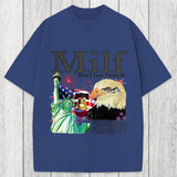 Tokyosol Man I Love Freedom Washed T-Shirt
