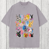 Tokyosol Japanese Bunny Washed T-Shirt