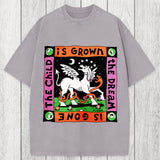 Tokyosol The Dream Is Gone The Child Is Grown Washed T-Shirt
