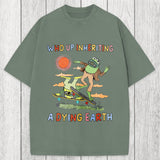 Tokyosol Who Up Inheriting A Dying Earth Washed T-Shirt