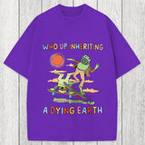 Tokyosol Who Up Inheriting A Dying Earth Washed T-Shirt