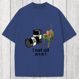 Tokyosol I Eat Oil Washed T-Shirt