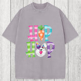 Tokyosol Hip Hop Easter Bunny Washed T-Shirt