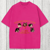 Tokyosol Communist Cats Of East Berlin Washed T-Shirt