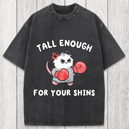 Tokyosol Tall Enough For Your Shins Washed T-Shirt