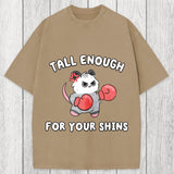 Tokyosol Tall Enough For Your Shins Washed T-Shirt