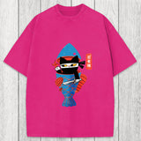 Tokyosol Neko Ninja Washed T-Shirt