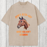 Tokyosol Funny Horse Special K Washed T-Shirt