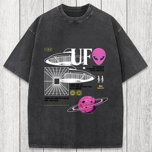 Tokyosol Cosmic Signal Alien Archive Washed T-Shirt