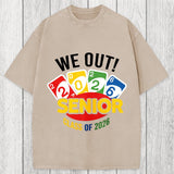 Tokyosol We Out Senior Class of 2026 Washed T-Shirt