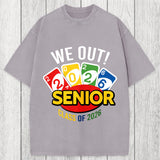 Tokyosol We Out Senior Class of 2026 Washed T-Shirt
