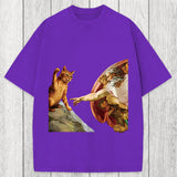 Tokyosol The Creation of Cat Washed T-Shirt