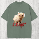 Tokyosol Scrunkly Wisp Washed T-Shirt