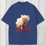 Tokyosol Scrunkly Wisp Washed T-Shirt