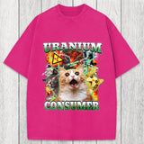 Tokyosol Uranium Consumer Funny Cat Dank Memes Washed T-Shirt