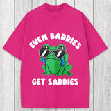 Tokyosol Even Baddies Get Saddies Washed T-Shirt
