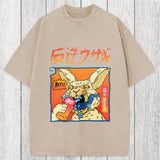 Tokyosol Rebellious Rabbit Washed T-Shirt