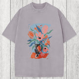 Tokyosol Spring Flower Washed T-Shirt