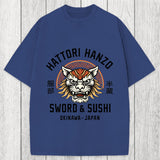 Tokyosol Hattori Lion Japanese Samurai Washed T-Shirt