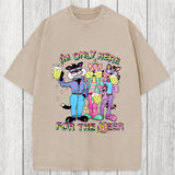 Tokyosol I'm Only Here For The Beer Washed T-Shirt