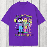Tokyosol I'm Only Here For The Beer Washed T-Shirt