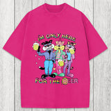 Tokyosol I'm Only Here For The Beer Washed T-Shirt