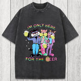 Tokyosol I'm Only Here For The Beer Washed T-Shirt