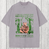 Tokyosol Vintage Japanese Horror Bunny Washed T-Shirt