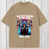Tokyosol I Have Been Drinking My Own Urine Since 2005 Washed T-Shirt