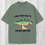 Tokyosol Two F's Fishing And Feet Washed T-Shirt
