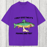 Tokyosol Two F's Fishing And Feet Washed T-Shirt