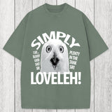 Tokyosol Simply Loveleh Owl Washed T-Shirt