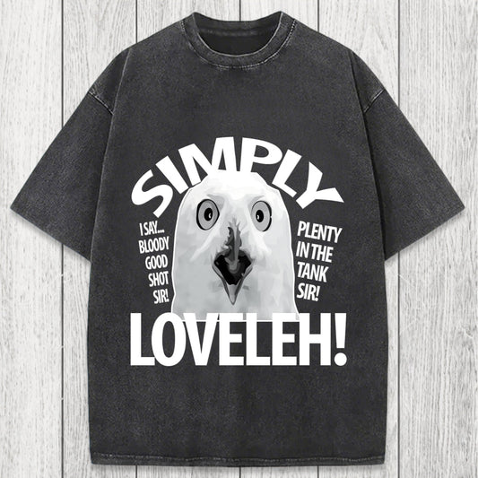 Tokyosol Simply Loveleh Owl Washed T-Shirt