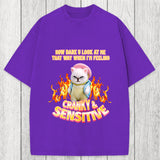 Tokyosol Cranky Kitty Washed T-Shirt