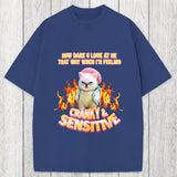 Tokyosol Cranky Kitty Washed T-Shirt