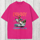 Tokyosol Vintage Cowboy Fish Washed T-Shirt