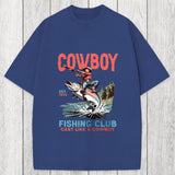 Tokyosol Vintage Cowboy Fish Washed T-Shirt