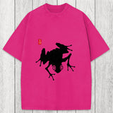 Tokyosol A Stippled Frog Washed T-Shirt