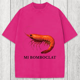 Tokyosol Mi Bomboclat Shrimp Meme Washed T-Shirt