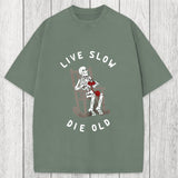 Tokyosol Live Slow Die Old Washed T-Shirt