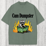 Tokyosol Cum Dumpster Raccoon Washed T-Shirt
