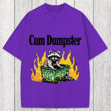 Tokyosol Cum Dumpster Raccoon Washed T-Shirt