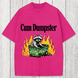 Tokyosol Cum Dumpster Raccoon Washed T-Shirt